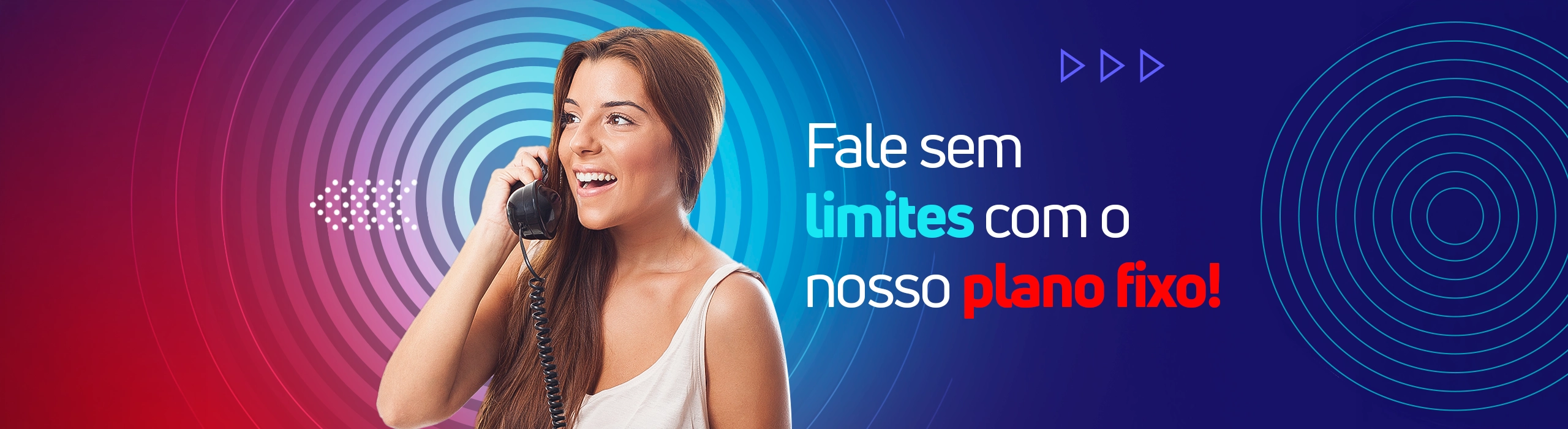 Banner Telefonia Fixa UltraWide